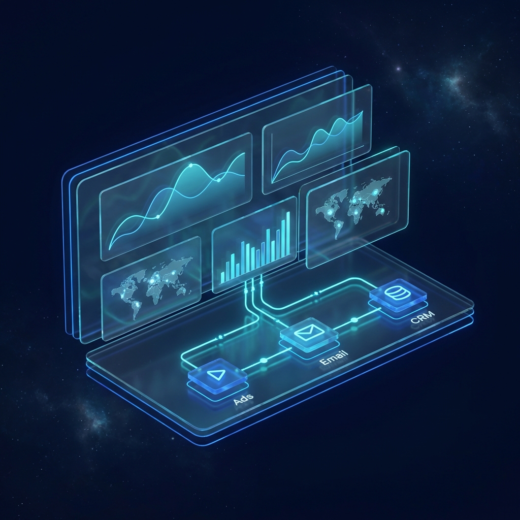 Marketing machine visualization